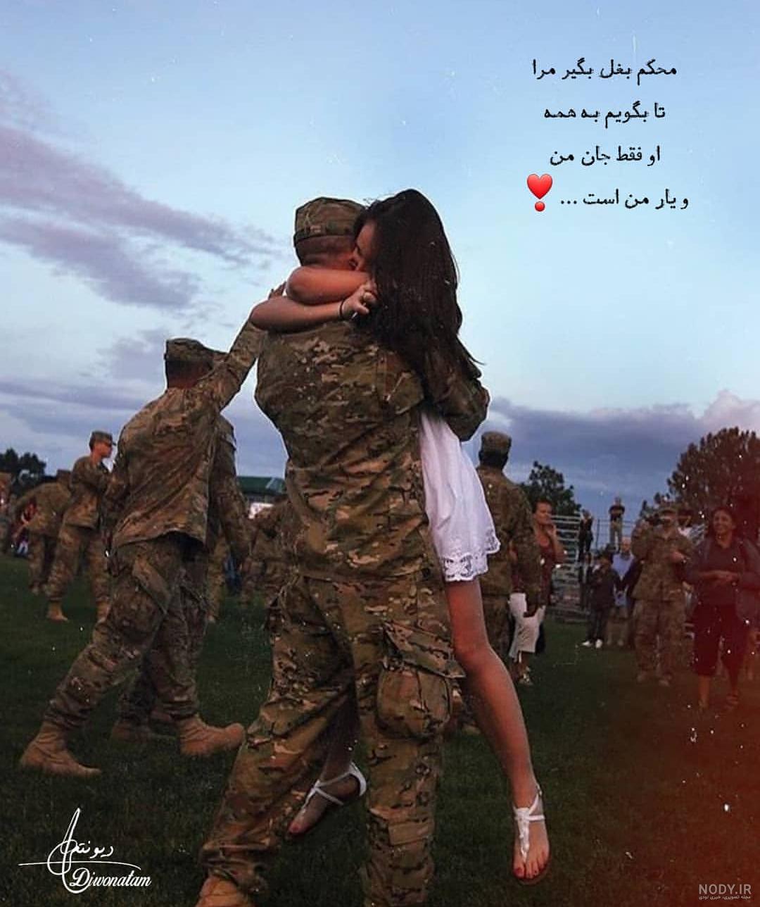 تبلیغ جنجالی در آمریکا: زن مسلمان و سرباز آمریکایی (+عکس)