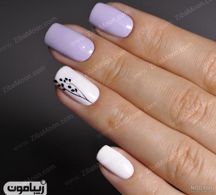 رنگ لاک یاسی | Lavender nails, Purple manicure, Lavender nail polish رنگ لاک یاسی | Lavender nails, Purple manicure, Lavender nail polish