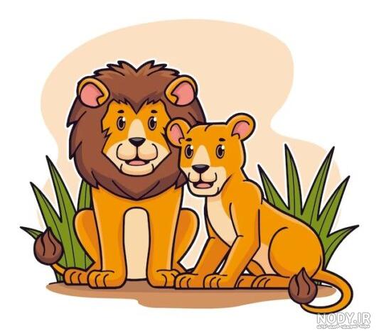 طرح کشیدن نقاشی شیر طرح کشیدن نقاشی شیر