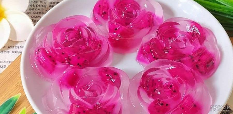 طرز تهیه ژله رولی به شکل گل رز با تمام نکات ساده و خوشمزه توسط 👩🏻‍🍳 آشپز  دهه 80 حرفه ای - کوکپد