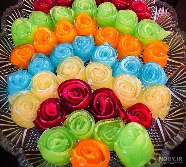 طرز تهیه ژله گل رز ساده و فوری فوق العاده شیک و مجلسی