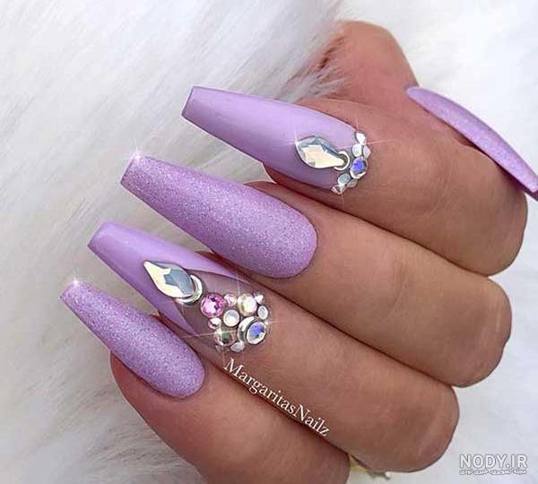 عکس ناخن یاسی