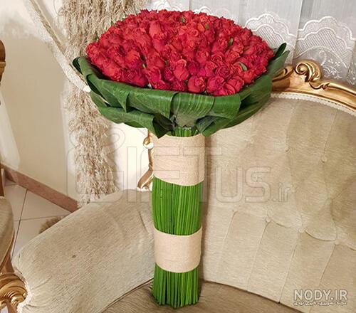 عکس گل رز تزیین شده