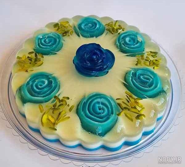 ژله رولی گل رز؛ سبز قرمز صورتی تزئین (اسمارتیس) jelly - آراد برندینگ