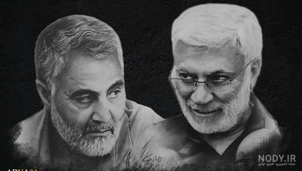 تصویری دیده نشده از حاج قاسم سلیمانی و ابومهدی المهندس + عکس