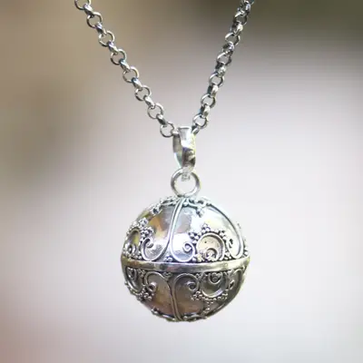 خرید و قیمت گردنبند نقره زنانه و مردانه حرز امام جواد (ع) طرح | ترب