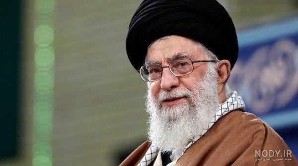 عکس آقای خامنه ای و خمینی