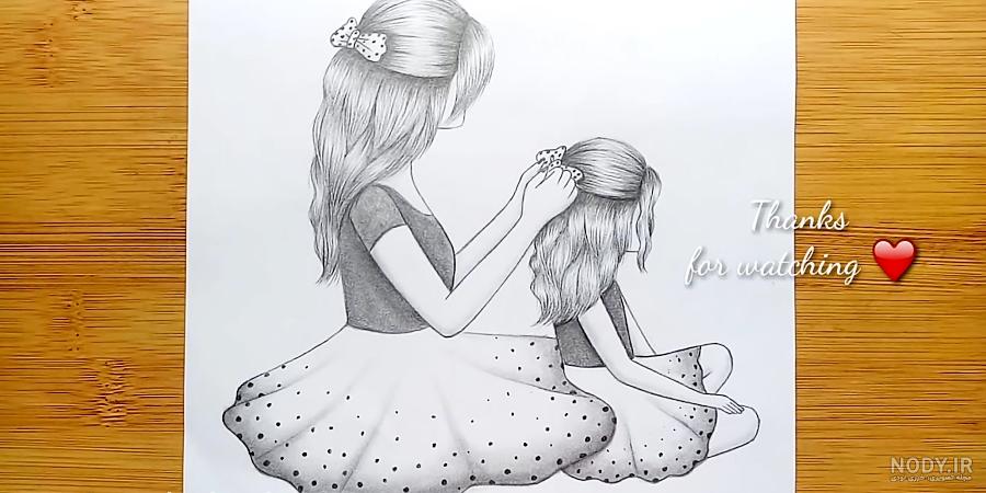 عکس روز مادر نقاشی عکس روز مادر نقاشی