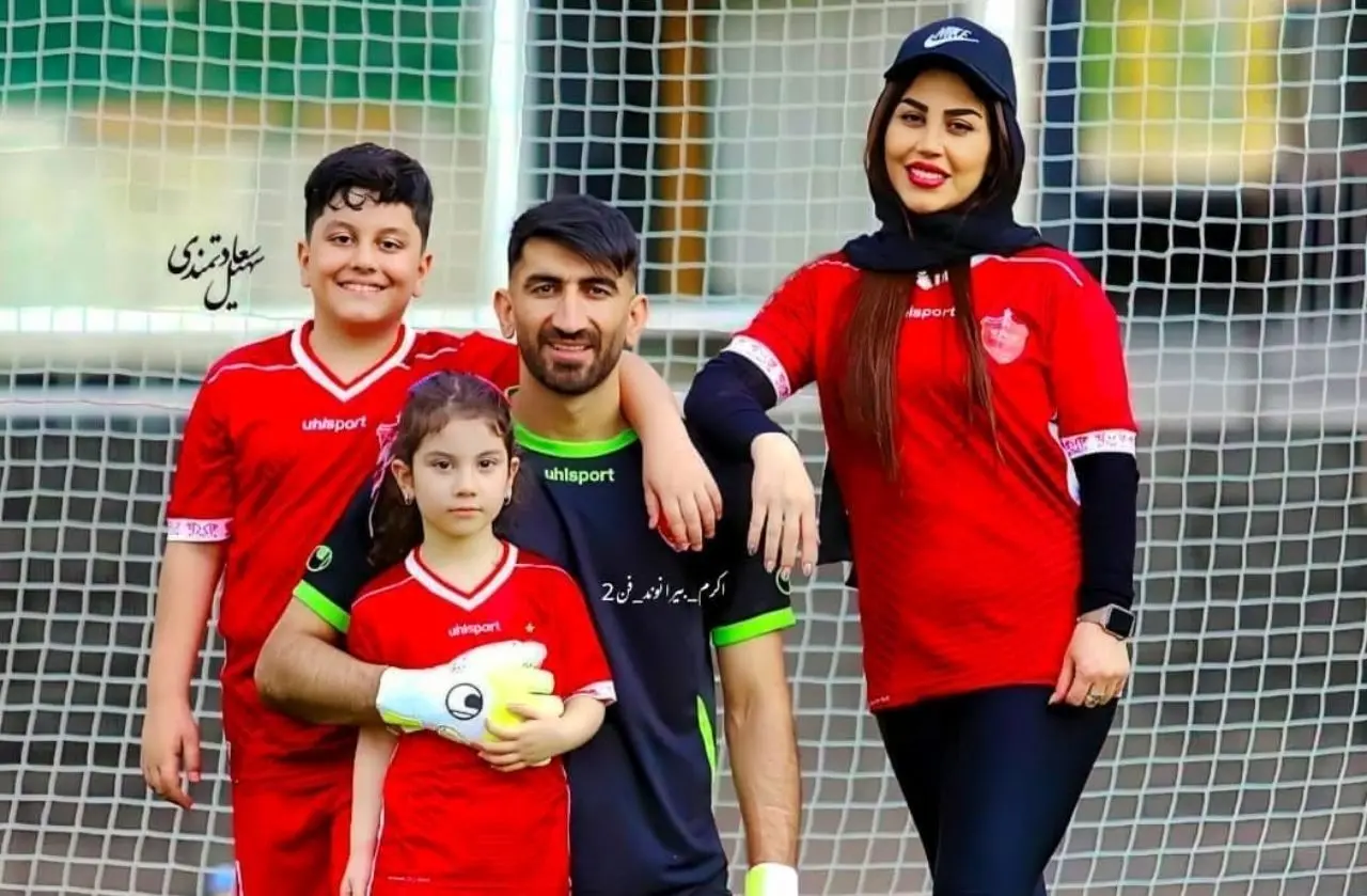 عکس همسر بیرانوند