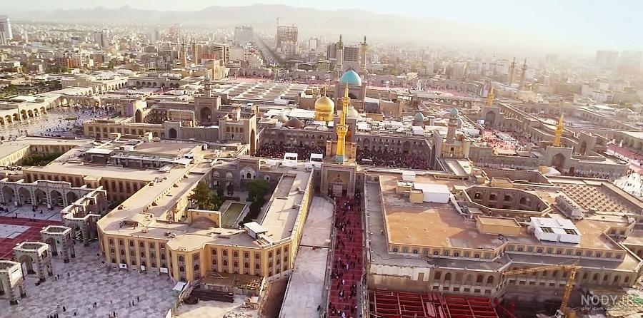 عکس هوایی از حرم امام علی عکس هوایی از حرم امام علی