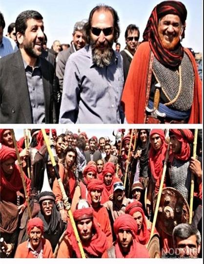 عکس واقعی امام حسین بر سر نیزه