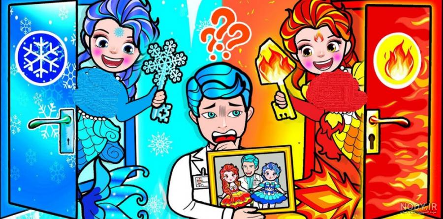 عکس پری دریایی السا