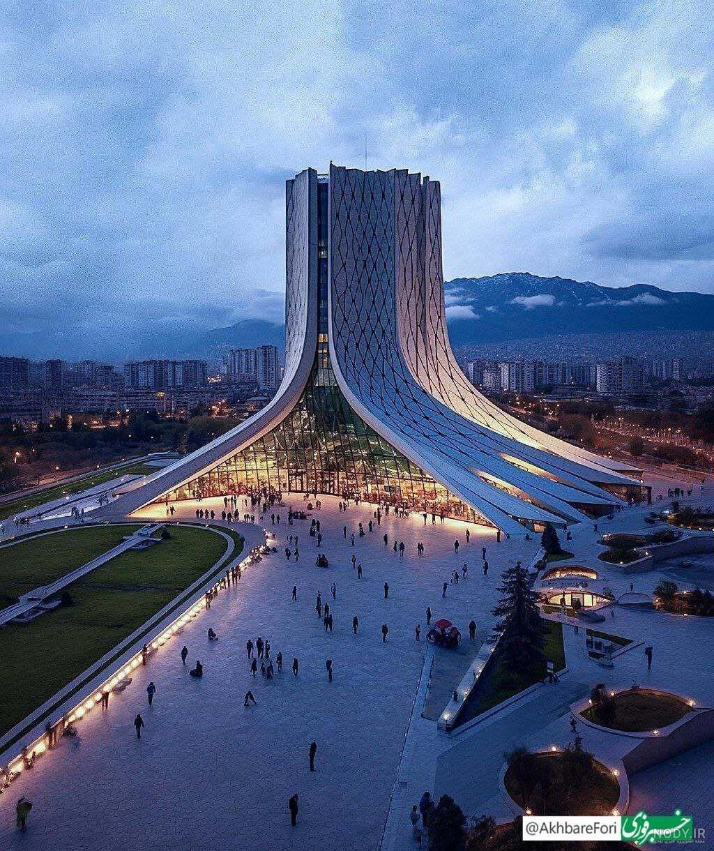همه چیز درباره برج و میدان آزادی تهران + تصاویر همه چیز درباره برج و میدان آزادی تهران + تصاویر
