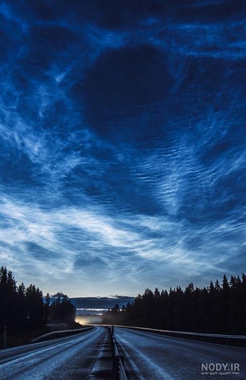 عکس خفن عکس جاده در شب