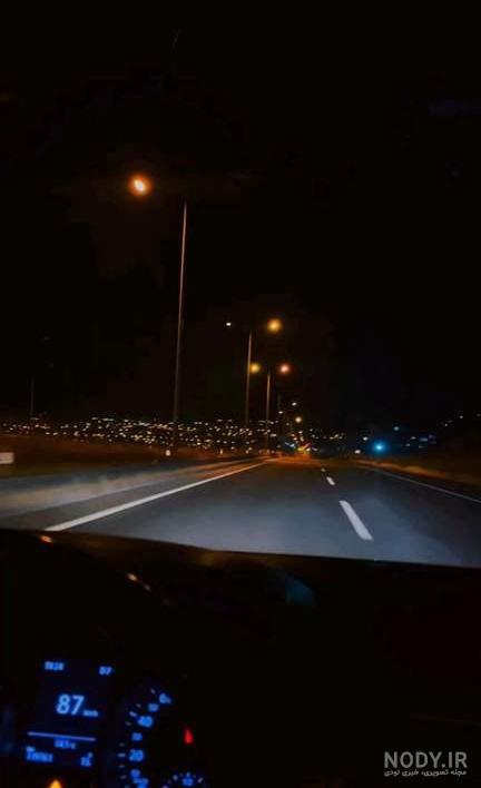 عکس خفن عکس جاده در شب