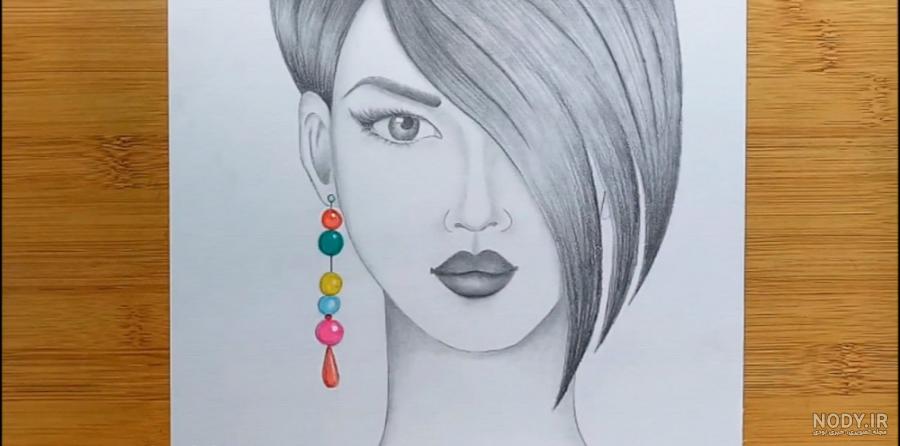 آموزش نقاشی / آموزش نقاشی صورت / نقاشی چهره دختر / آموزش نقاشی سیاه قلم ساده / طراحی چهره با مداد - YouTube آموزش نقاشی / آموزش نقاشی صورت / نقاشی چهره دختر / آموزش نقاشی سیاه قلم ساده / طراحی چهره با مداد - YouTube