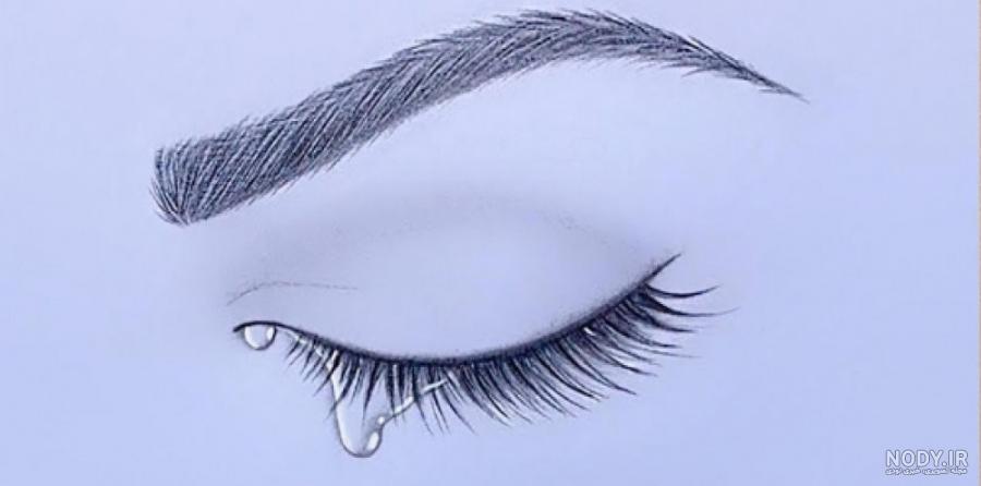 ایده نقاشی چهره با مداد رنگی