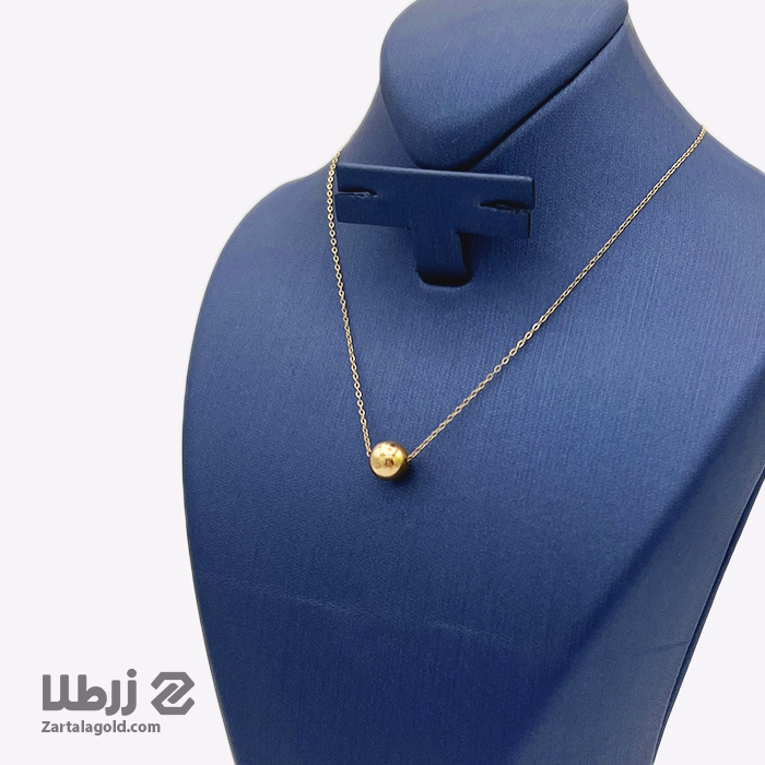 خرید گردنبند طلا دو لایه با گوی و پلاک طرح V (وی) کد CN450 | مشخصات ، مقایسه، قیمت و خرید گردنبند با زنجیر خرید گردنبند طلا دو لایه با گوی و پلاک طرح V (وی) کد CN450 | مشخصات ، مقایسه، قیمت و خرید گردنبند با زنجیر