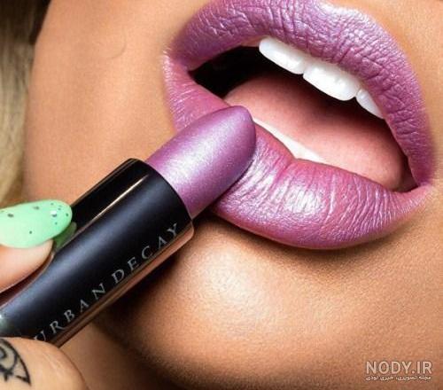 عکس رنگ رژ لب جیگری