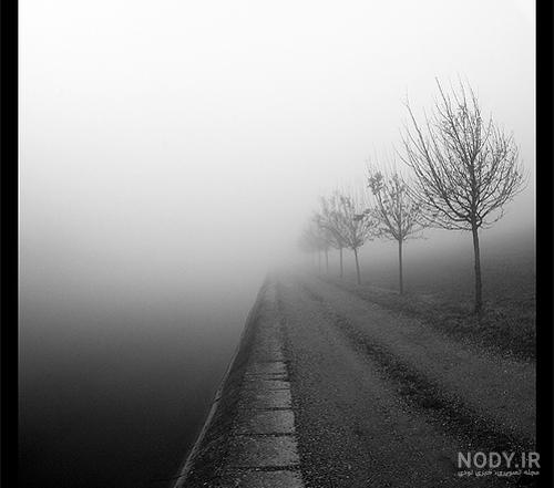 عکس سیاه ساده غمگین