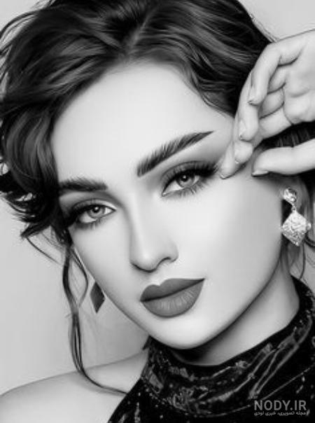 عکس سیاه قلم