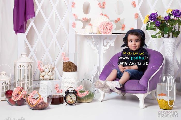 عکس نوروزی نوزاد؛ 10 ایده عکاسی از نوزاد و کودک با تم نوروز