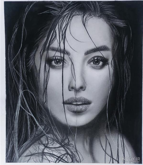 عکس چهره دختر برای سیاه قلم عکس چهره دختر برای سیاه قلم