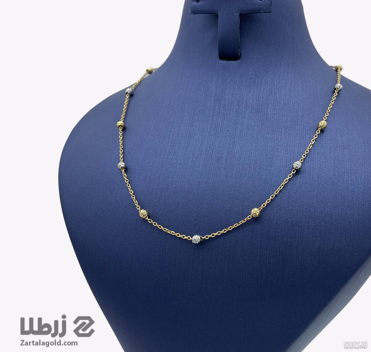 عکس گردنبند گوی طلا