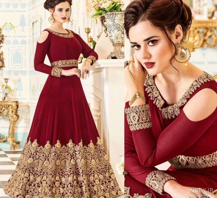 گالری عکس زیباترین مدل لباس هندی زنانه