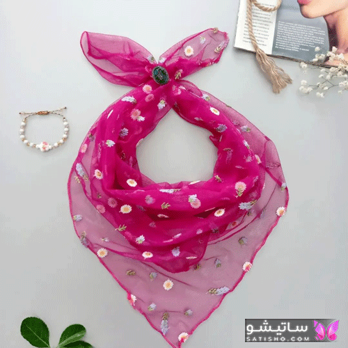 ۴۰ مدل شال پلیسه نرم و لطیف ؛ همه رو عاشق استایلت کن - ماگرتا