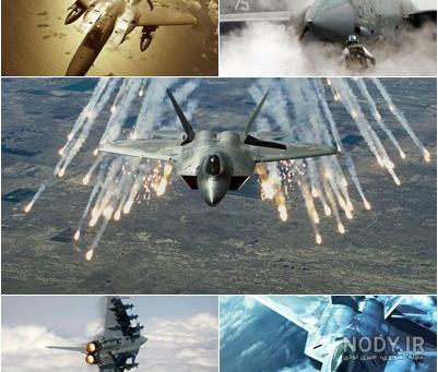 تصاویر جالب از شکل‌گیری ابرها حول جنگنده F-22 - ایسنا