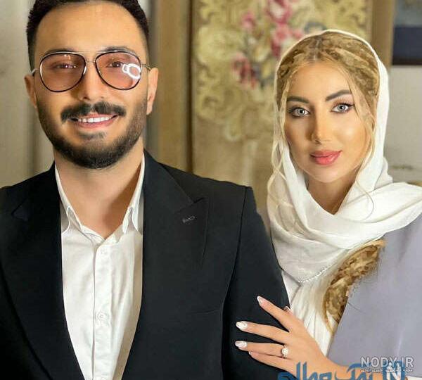 عکس آرین بهاری و همسرش عکس آرین بهاری و همسرش