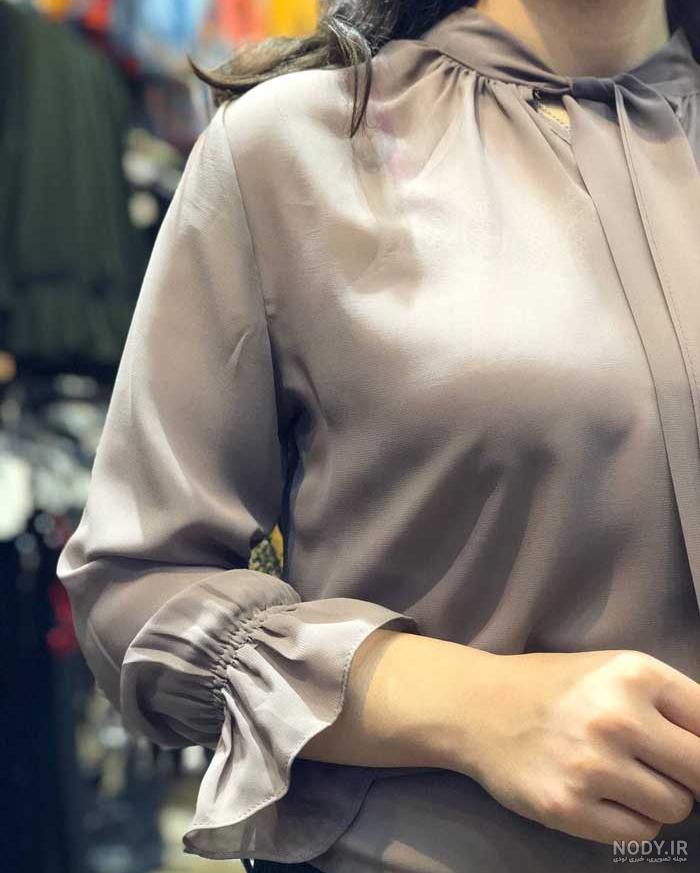 مدل جدید بلوز زنانه حریر مدل جدید بلوز زنانه حریر