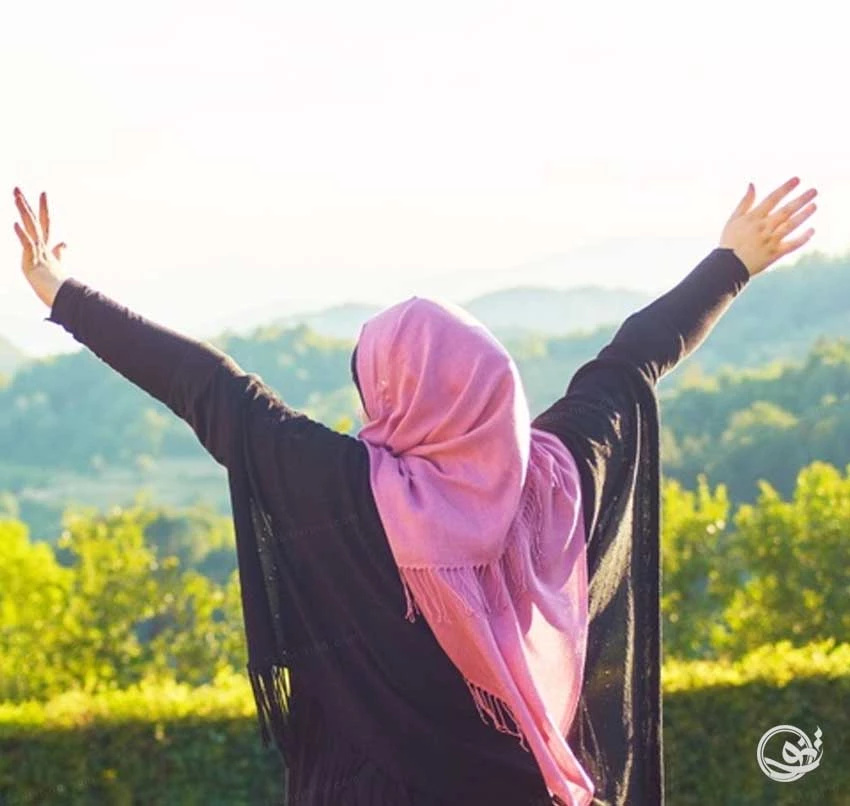 مدل ژست عکس با حجاب