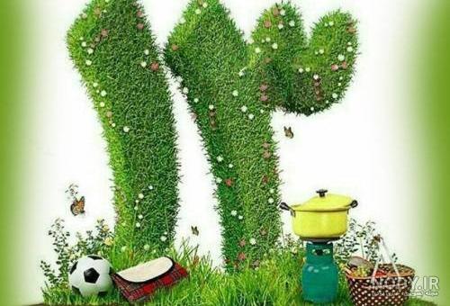 نقاشی سیزده بدر : 20 نقاشی با موضوع 13 بدر برای رنگ آمیزی کودکان