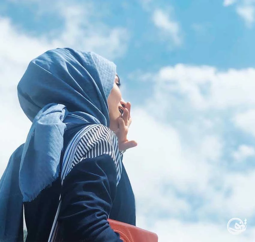 ژست عکس دخترانه با حجاب ❤️ [ بهترین تصاویر ]