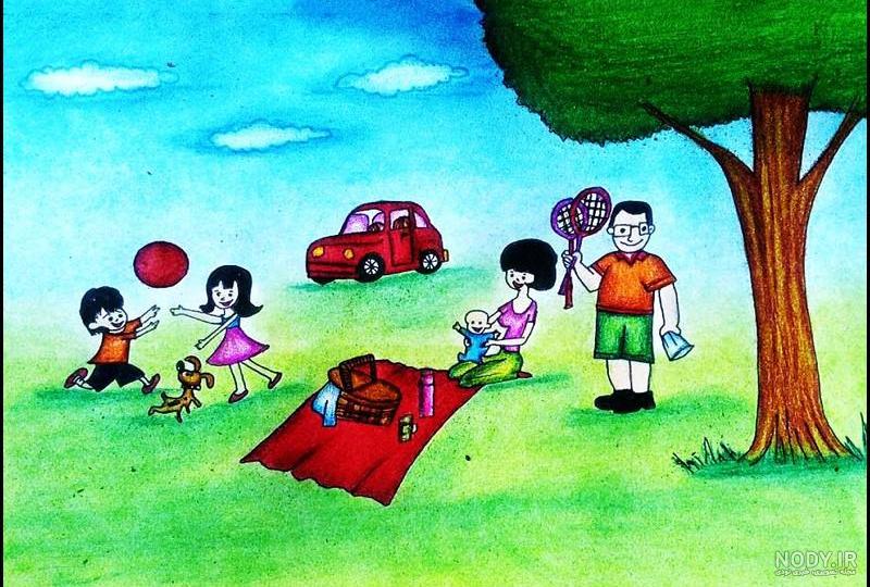 کاریکاتور با موضوع سیزده بدر - مجله تصویر زندگی
