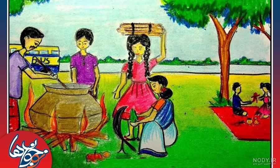 کاریکاتور روز سیزده به در