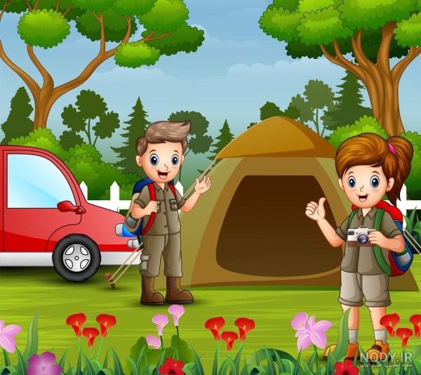 ۱۵ نمونه نقاشی سیزده بدر آسان کودک و نوجوان - ستاره