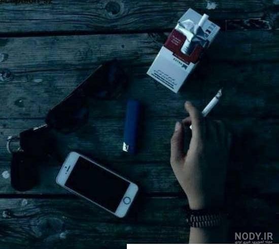 عکس خفن عکس پسر غمگین با سیگار