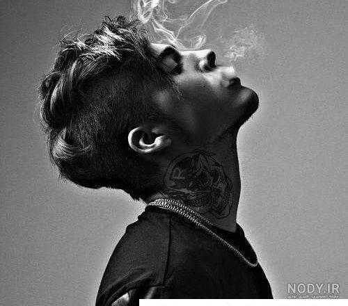 عکس خفن عکس پسر غمگین با سیگار