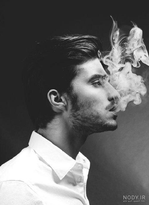 عکس خفن عکس پسر غمگین با سیگار