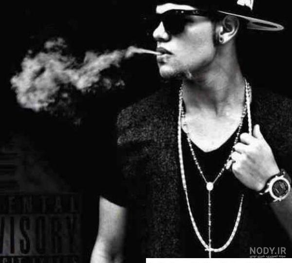 عکس خفن عکس پسر غمگین با سیگار