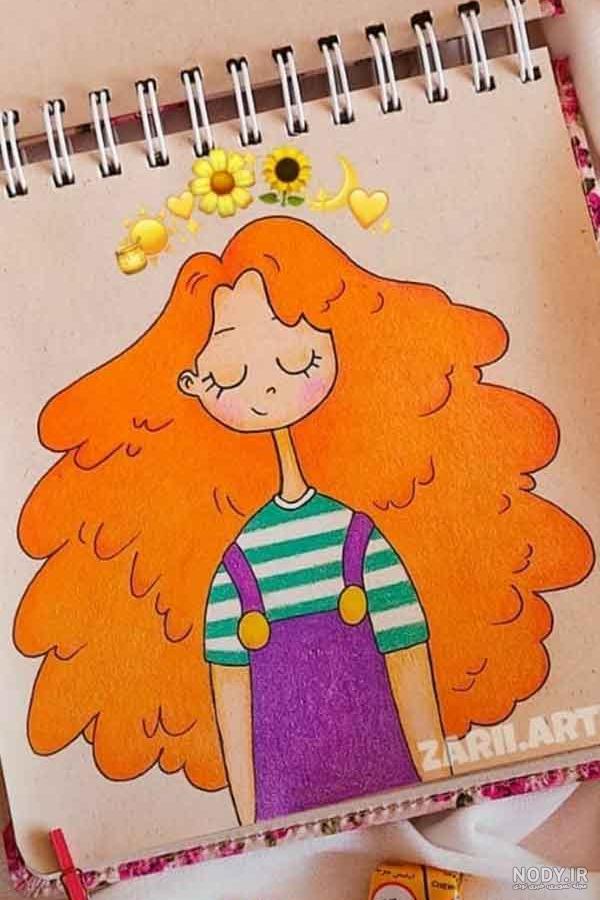 ایده های خلاقانه برای طراحی ✔️ | ایده برای طراحی چهره | ایده طراحی نقاشی  ساده