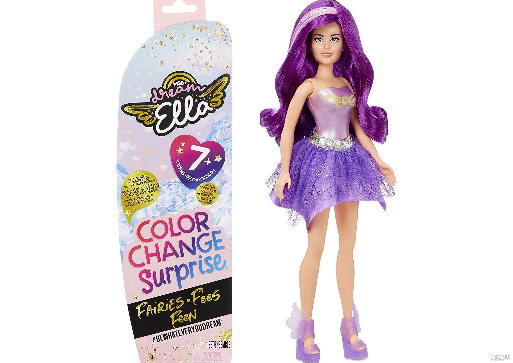 ست اسباب بازی عروسک دخترانه باربی مفصلی همراه با وسایل BARBIE- عروسک دخترانه