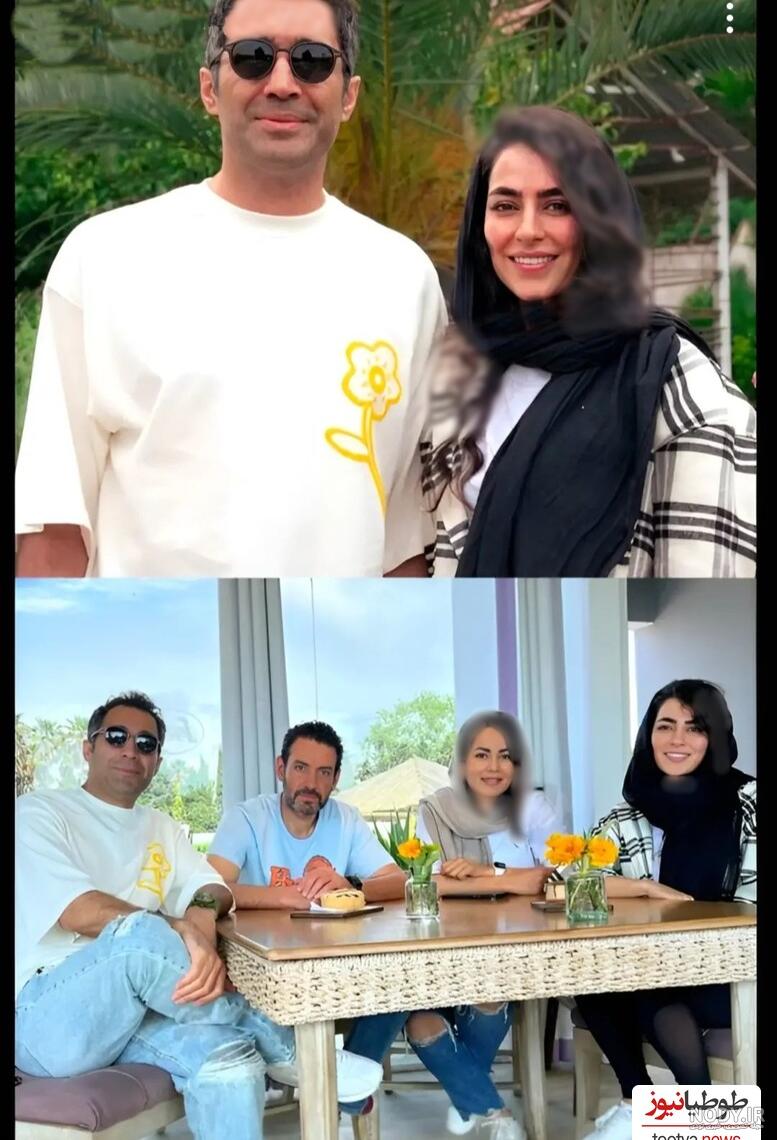 سمانه پاکدل و خواهر زاده هایش + عکس