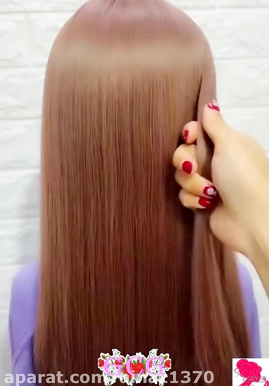 عکس بافت مو آسان