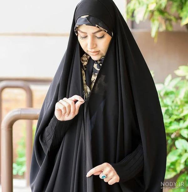 ۱۵ مدل چادر مشکی شیک و زیبا برای خانم‌های مذهبی - ستاره
