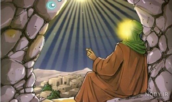 42 نقاشی عید مبعث و پیامبر ساده، زیبا و کودکانه برای رنگ آمیزی