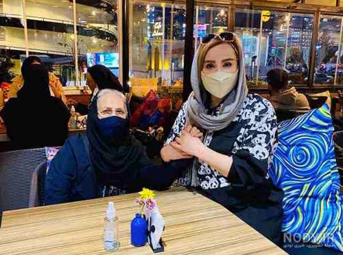 استایل یلدایی زهره فکور صبور /عکس استایل یلدایی زهره فکور صبور /عکس